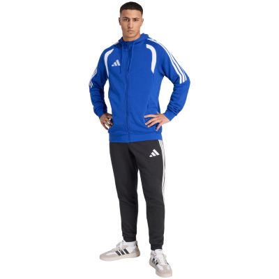6. Bluza męska adidas Tiro 26 League Sweat Full Zip Hoodie niebieska KF9105