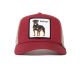 2. Czapka z daszkiem Goorin Bros The Baddest Boy Trucker - 101-0493-RED