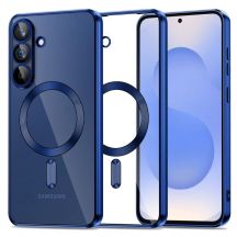 Etui Tech-Protect MagFlex MagSafe na Samsung Galaxy S25 FE - granatowe