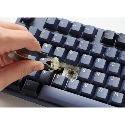 6. Ducky One 3 TKL klawiatura Gaming USB Niebieski