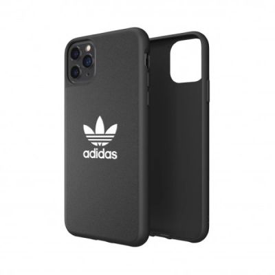 7. Etui Adidas OR Moulded Case Basic na iPhone 11 Pro Max - czarno-białe