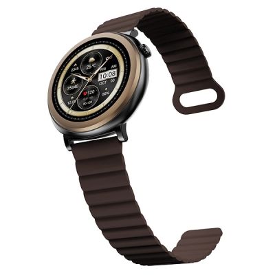 5. Smartwatch HiFuture Aurora - brązowy