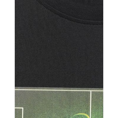 8. T-shirt regular z nadrukiem męski 4F 4FRAW25TTSHM3612-20S