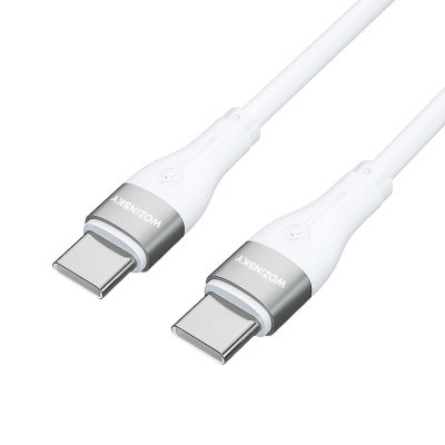 2. Kabel Wozinsky WSTCC2 USB-C / USB-C PD 65W 2 m -biały