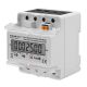 8. QOLTEC LICZNIK ZUŻYCIA ENERGII TRÓJFAZOWY NA SZYNĘ DIN | 230V | LCD | 4P