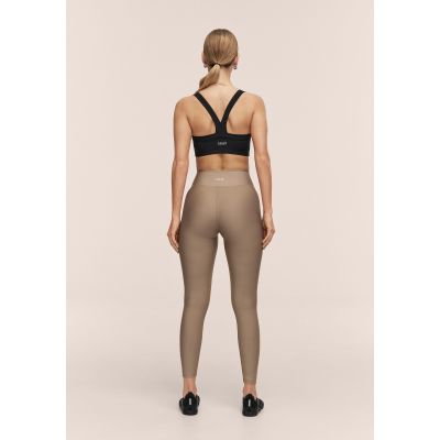4. Legginsy treningowe damskie CASALL Overlap High Waist Tights kolor zielony