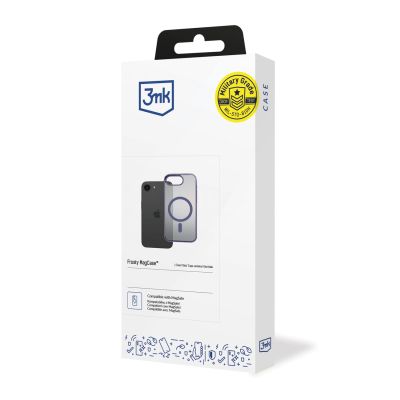 3. Etui 3mk Frosty MagCase na Apple iPhone 16E - fioletowe