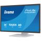 4. iiyama T2452MSC-W2AG monitor komputerowy 61 cm (24") 1920 x 1080 px Full HD LED Ekran dotykowy Biały