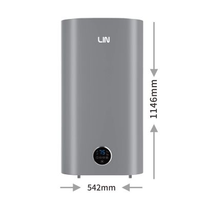 8. Bojler elektryczny LIN LIFVD1SMGY 100L UNIVERSAL szary WiFi