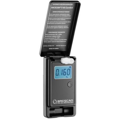 12. BACscan F-45 alkomat 0 - 4% Czarny