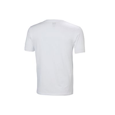 2. Helly Hansen Logo T-shirt 33979-001 białe M