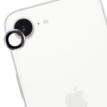 Szkło hartowane na obiektyw aparatu 3mk Lens Protection Pro do iPhone 16e  - fioletowe