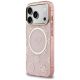 2. Etui Guess IML Peony Dot MagSafe na iPhone 17 Pro - różowe
