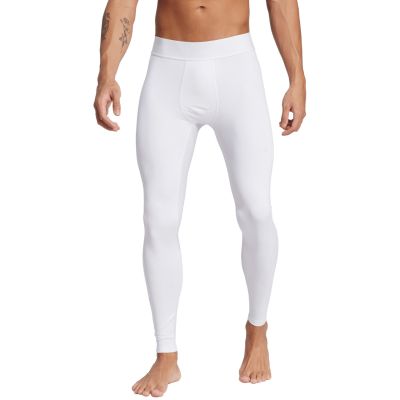 Legginsy męskie adidas Techfit Tight Long białe JN7353