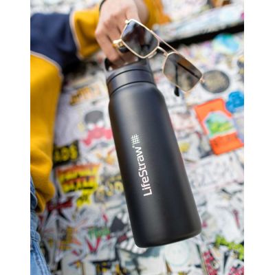 8. LifeStraw LGV42SASWW filtr do wody Butelka filtrująca wodę 0,7 l Niebieski