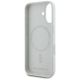 7. Etui Karl Lagerfeld Silicone Double Heads And Circle MagSafe do iPhone 16 beżowy