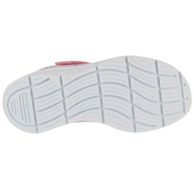 4. Skechers Microspec Plus - Swirl Sweet 303535L-LTPK Różowe 28