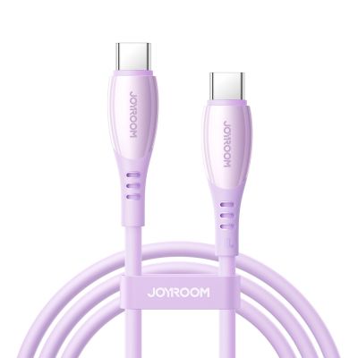 Kabel Joyroom S-A59 Vibrant Series 60W USB-C - USB-C 1,2m - fioletowy