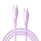 Kabel Joyroom S-A59 Vibrant Series 60W USB-C - USB-C 1,2m - fioletowy