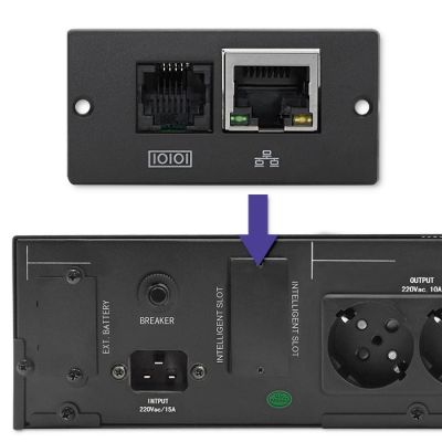 5. Qoltec Zasilacz awaryjny UPS RACK 2kVA 1600W LCD