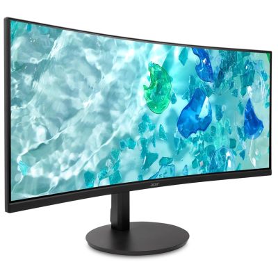 10. Acer Vero CB3 CB343CURJ0bemiiprcuzx monitor komputerowy 86,4 cm (34") 3440 x 1440 px Wide Quad HD LCD Czarny