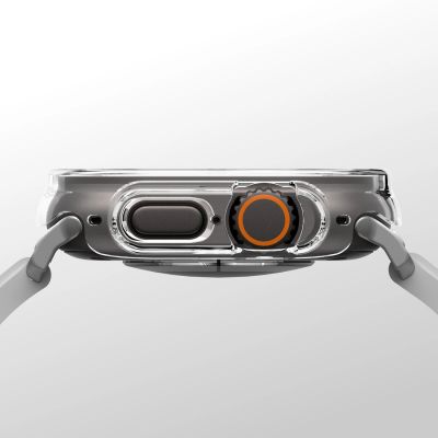 13. Etui ochronne AMAZINGTHING Minimal na Apple Watch UItra 3 49 mm - przezroczyste