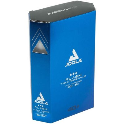 6. PIŁECZKI DO TENISA STOŁOWEGO JOOLA FLASH  6SZT BIAŁE