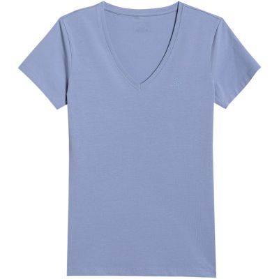 2. Koszulka damska 4F F2969 denim 4FWAW25TTSHF2969 32S