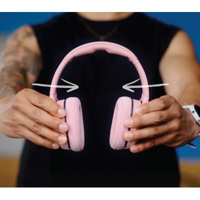 5. Słuchawki Skullcandy Crusher 540 Active Over-Ear Soft Pink