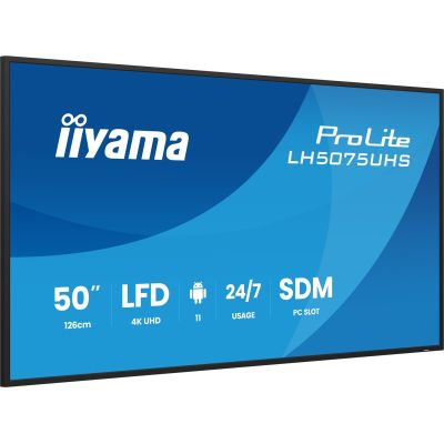 4. Panel Iiyama 50" 3840x2160 UHD VA Haze 25% 500cd/m2