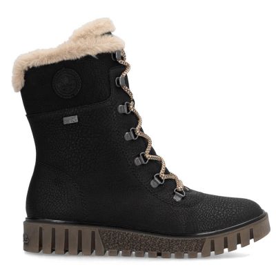 27. Botki z futerkiem Rieker W Y3424-00 RKR745