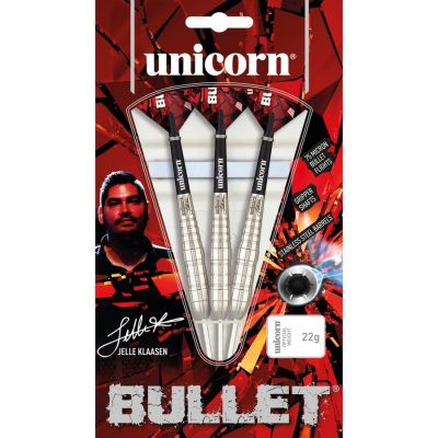4. Rzutki steel tip Unicorn Bullet Stainless Steel- Jelle Klaasen 20g:27530|22g:27531|24g:27532