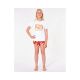 6. T-Shirt RIP CURL Surf Revival Tee - Girl - biały