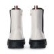 10. Botki Tommy Hilfiger Bootie Ivory T3A5-33058-1355101-101