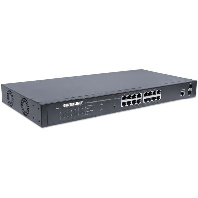 2. INTELLINET SWITCH GIGABIT ZARZĄDZALNY 16X RJ45 POE