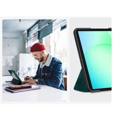 7. Etui TechProtect SmartCase na Samsung Galaxy Tab A9 / A11 8.7 X110 / X115 / X133 / X135 - zielone