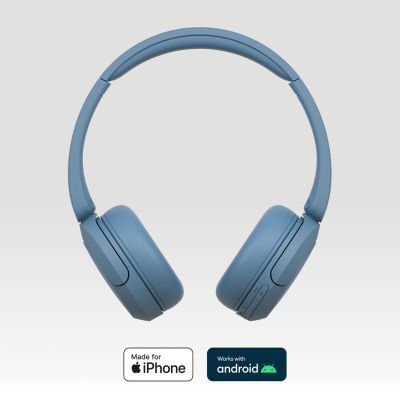 8. Sony WH-CH520 Zestaw słuchawkowy Bezprzewodowy Opaska na głowę Połączenia/muzyka USB Type-C Bluetooth Niebieski