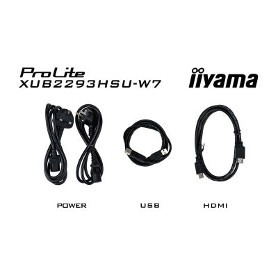10. Monitor Iiyama TFT XUB2293HSU IPS 21.5''/HDMI/DP/2xUSB 2.0 - Płaski Ekran - 54.6 cm