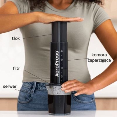 2. Zaparzacz do kawy Aeropress XL