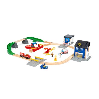 12. BRIO Rescue Team Train Set