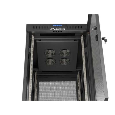 13. LANBERG SZAFA RACK STOJĄCA 19" 24U 600X800 CZARNA