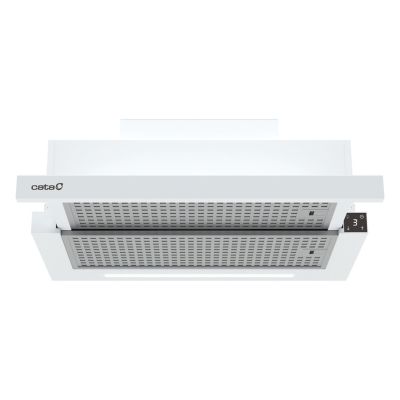 3. Okap teleskopowy CATA CAMPANA TFH 6830 GWH Klasa efektywności energetycznej A+++ Szerokość 60 cm 795 m3/h Sterowanie dotykowe DOPROWADZIŁO Biały