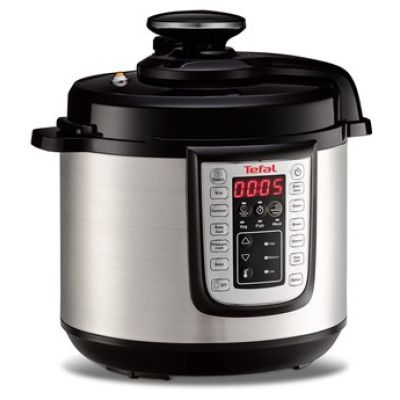 Tefal CY505EE0 wielofunkcyjny garnek elektryczny 3,8 l Czarny, Srebrny