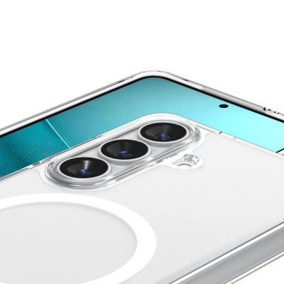 5. Etui Spigen Ultra Hybrid Mag MagSafe na Samsung Galaxy S26+ - przezroczysto-białe