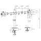 10. Equip 650167 uchwyt / stojak do monitorów 81,3 cm (32") Biurko Biały