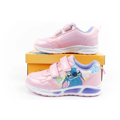 10. Leomil Stitch  buty sportowe dziecięce sneakersy lekkie na rzep LED