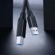 2. Kabel Ugreen US210 10372 do drukarki USB-A 3.0 / USB-B 5Gbps 2m - czarny