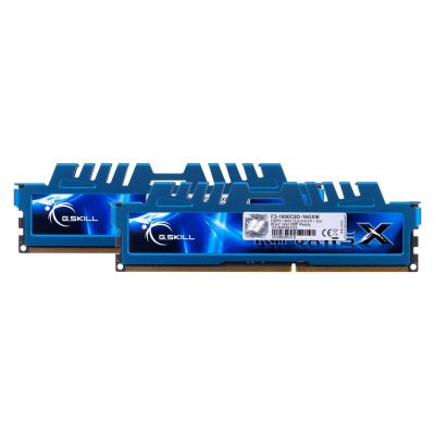 6. Zestaw pamięci G.SKILL RipjawsX F3-1600C9D-16GXM (DDR3 DIMM; 2 x 8 GB; 1600 MHz; CL9)