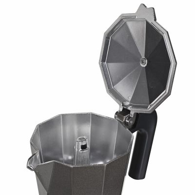 6. Kawiarka aluminiowa (6 filiżanek; 300 ml) MR-1666-6-BROWN MAESTRO
