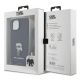 7. Etui Karl Lagerfeld Crossbody Saffiano Monogram Metal Pin Karl & Choupette na iPhone 15 - czarne